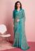 Picture of Ideal Linen Cadet Blue Saree