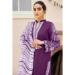 Picture of Comely Georgette Purple Readymade Salwar Kameez