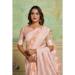 Picture of Delightful Cotton Light Coral Saree