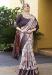 Picture of Fascinating Crepe Thistle Saree