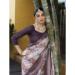 Picture of Fascinating Crepe Thistle Saree