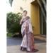 Picture of Fascinating Crepe Thistle Saree