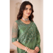 Picture of Fascinating Satin & Silk Dark Sea Green Saree