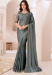 Picture of Charming Satin & Silk Slate Grey Saree