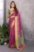 Picture of Fascinating Silk Pale Violet Red Saree