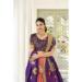 Picture of Enticing Silk Dark Slate Blue Lehenga Choli