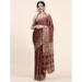 Picture of Charming Chiffon Dark Olive Green Saree