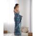 Picture of Sightly Chiffon Dark Slate Grey Saree