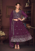 Picture of Charming Georgette Purple Anarkali Salwar Kameez