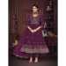 Picture of Charming Georgette Purple Anarkali Salwar Kameez