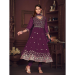 Picture of Charming Georgette Purple Anarkali Salwar Kameez