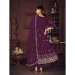 Picture of Charming Georgette Purple Anarkali Salwar Kameez