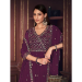 Picture of Charming Georgette Purple Anarkali Salwar Kameez