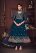 Picture of Georgette Midnight Blue Anarkali Salwar Kameez