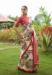 Picture of Graceful Silk Dark Khaki Saree