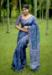 Picture of Alluring Cotton Midnight Blue Saree