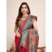 Picture of Good Looking Silk Crimson Saree