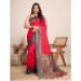 Picture of Good Looking Silk Crimson Saree