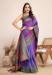 Picture of Sublime Silk Medium Purple Saree