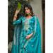 Picture of Cotton Light Sea Green Readymade Salwar Kameez