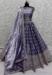 Picture of Stunning Chiffon Midnight Blue Lehenga Choli