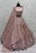 Picture of Radiant Chiffon Rosy Brown Lehenga Choli