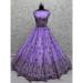 Picture of Superb Silk Medium Purple Lehenga Choli