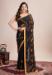 Picture of Resplendent Georgette Black Saree