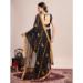 Picture of Resplendent Georgette Black Saree