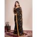 Picture of Resplendent Georgette Black Saree