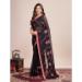 Picture of Gorgeous Georgette Black Saree