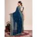 Picture of Nice Silk Midnight Blue Saree