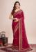 Picture of Wonderful Silk Dark Red Saree