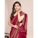 Picture of Wonderful Silk Dark Red Saree