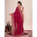 Picture of Wonderful Silk Dark Red Saree