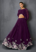 Picture of Georgette & Silk Saddle Brown Lehenga Choli