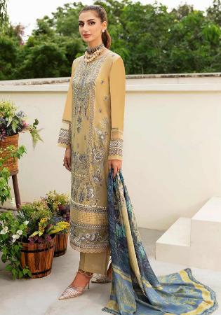 Picture of Fascinating Rayon Burly Wood Straight Cut Salwar Kameez