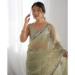 Picture of Sublime Net Grey Saree