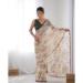 Picture of Wonderful Georgette Off White Saree