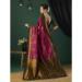 Picture of Good Looking Silk Medium Violet Red Saree