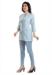 Picture of Alluring Rayon Light Steel Blue Kurtis & Tunic