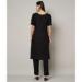 Picture of Stunning Rayon Black Kurtis & Tunic