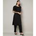 Picture of Stunning Rayon Black Kurtis & Tunic