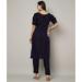 Picture of Appealing Rayon Midnight Blue Kurtis & Tunic