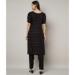 Picture of Radiant Rayon Black Kurtis & Tunic