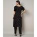 Picture of Superb Rayon Black Kurtis & Tunic