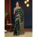 Picture of Pretty Georgette Sea Green Saree