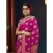 Picture of Beauteous Georgette Medium Violet Red Saree