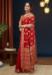 Picture of Good Looking Georgette Crimson Saree