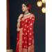 Picture of Good Looking Georgette Crimson Saree